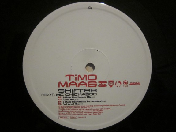 Timo Maas Feat. MC Chickaboo - Shifter | Marduk Records (MAR 26/02) - main