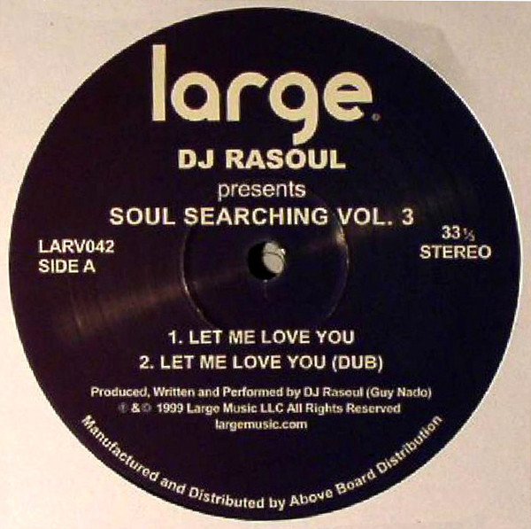 DJ Rasoul - Soul Searching Vol. 3 | Large Records (LARV042)