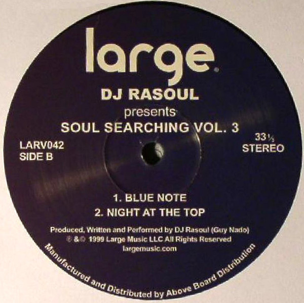 DJ Rasoul - Soul Searching Vol. 3 | Large Records (LARV042) - 2