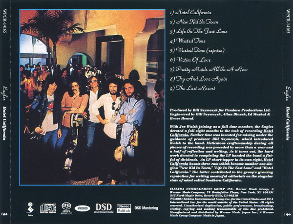 Eagles - Hotel California | Elektra (WPCR-14165) - 4