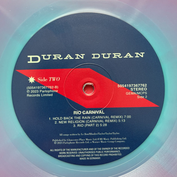 Duran Duran - Rio Carnival | Parlophone (5054197367762) - 3 Duran Duran - Rio Carnival | Parlophone (5054197367762) - 3