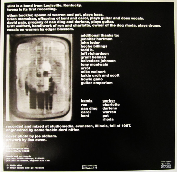 Slint - Tweez | Touch And Go (TG138) - 2