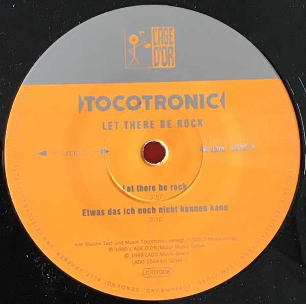 Tocotronic - Let There Be Rock | L'Age D'Or (LADO 15043-0) - 4