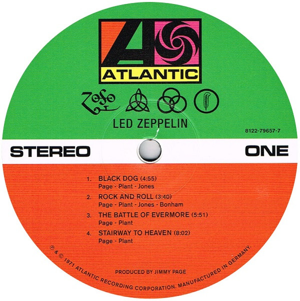 Led Zeppelin - Untitled | Atlantic (8122796433) - 4