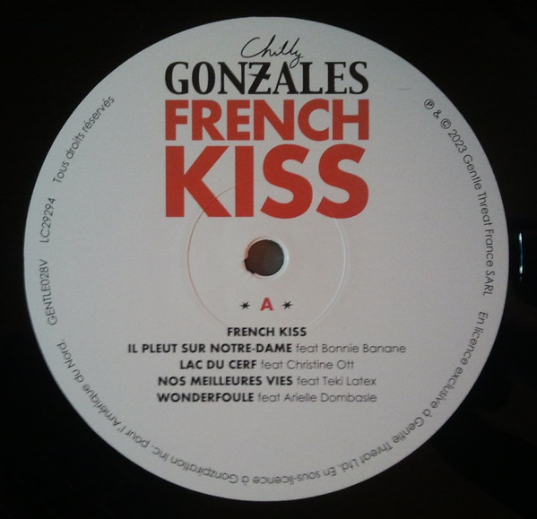 Chilly Gonzales - French Kiss | Gentle Threat (GENTLE028V) - 3