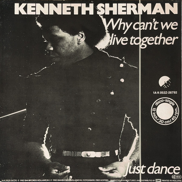 Kenneth Sherman - Why Can't We Live Together? / Just Dance | EMI (1A 052Z-26792) - 2