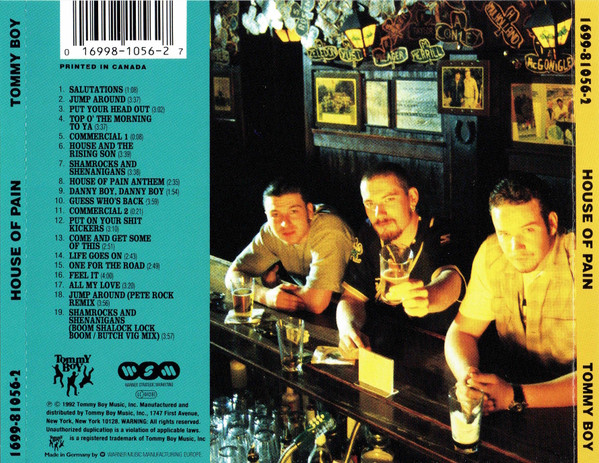 House Of Pain - House Of Pain (Fine Malt Lyrics) | EastWest (4509-90557-2) - 2 House Of Pain - House Of Pain (Fine Malt Lyrics) | EastWest (4509-90557-2) - 2