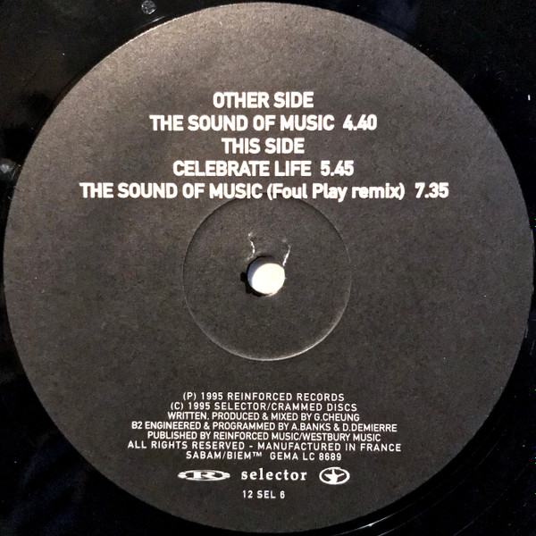 Nookie - The Sound Of Music | Selector (12 SEL  6) - 3