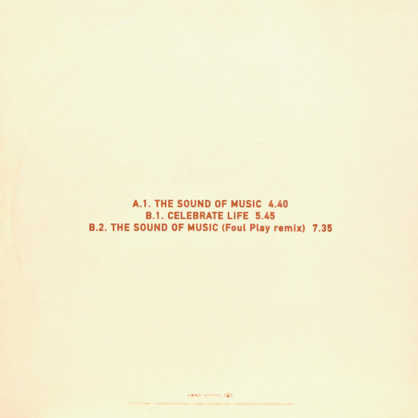 Nookie - The Sound Of Music | Selector (12 SEL  6) - 2