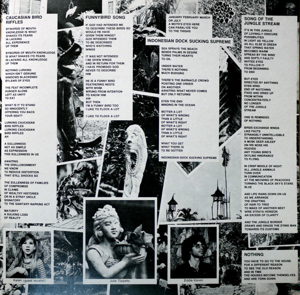 Carla Bley - Tropic Appetites | WATT (WATT/1) - 3