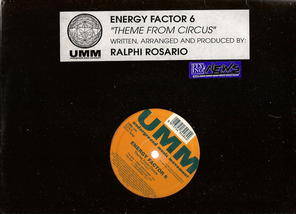 Energy Factor - Theme From Circus | UMM (UMM 348) - 3 Energy Factor - Theme From Circus | UMM (UMM 348) - 3