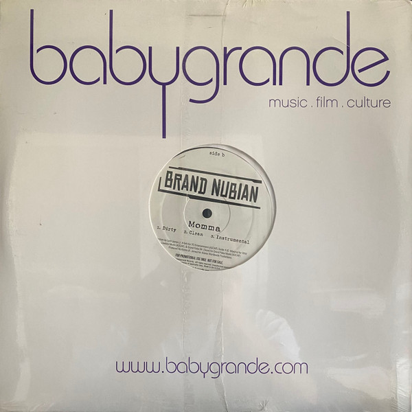 Brand Nubian - What Ever Happened / Momma | Babygrande (none) - 2 Brand Nubian - What Ever Happened / Momma | Babygrande (none) - 2