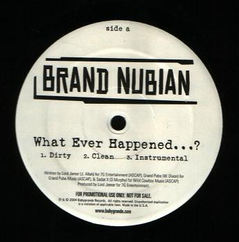 Brand Nubian - What Ever Happened / Momma | Babygrande (none) - 3 Brand Nubian - What Ever Happened / Momma | Babygrande (none) - 3