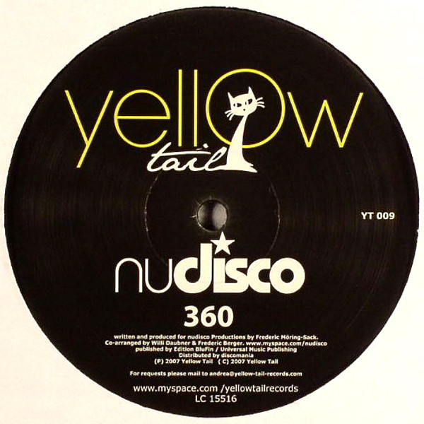 Nudisco - 360 / Kickflip | Yellow Tail (YT 009) - main