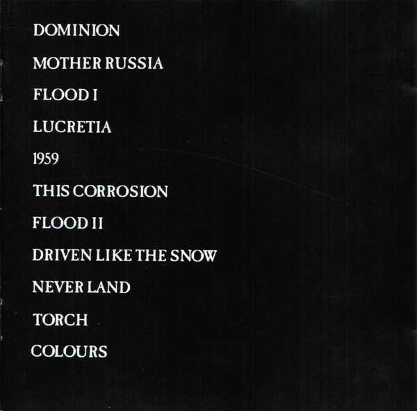 The Sisters Of Mercy - Floodland | EastWest (2292-42246-2) - 3 The Sisters Of Mercy - Floodland | EastWest (2292-42246-2) - 3