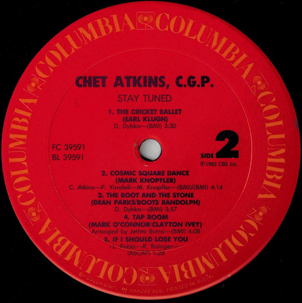Chet Atkins - Stay Tuned | Columbia (FC 39591) - 4 Chet Atkins - Stay Tuned | Columbia (FC 39591) - 4