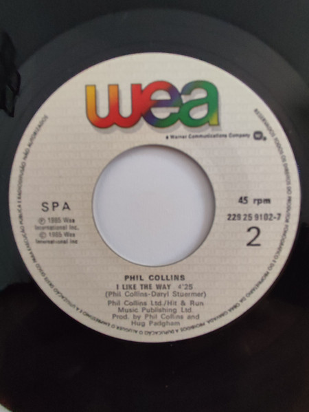 Phil Collins - One More Night | WEA (229 25-9102-7) - 4
