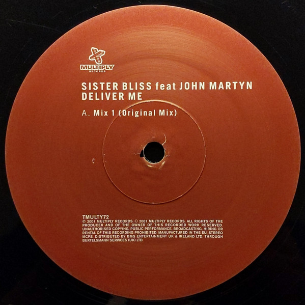 Sister Bliss Feat. John Martyn - Deliver Me | Multiply Records (TMULTY72) - 3