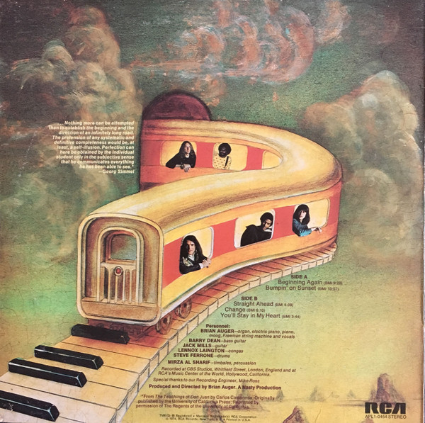 Brian Auger's Oblivion Express - Straight Ahead | RCA (APL1-0454) - 2 Brian Auger's Oblivion Express - Straight Ahead | RCA (APL1-0454) - 2