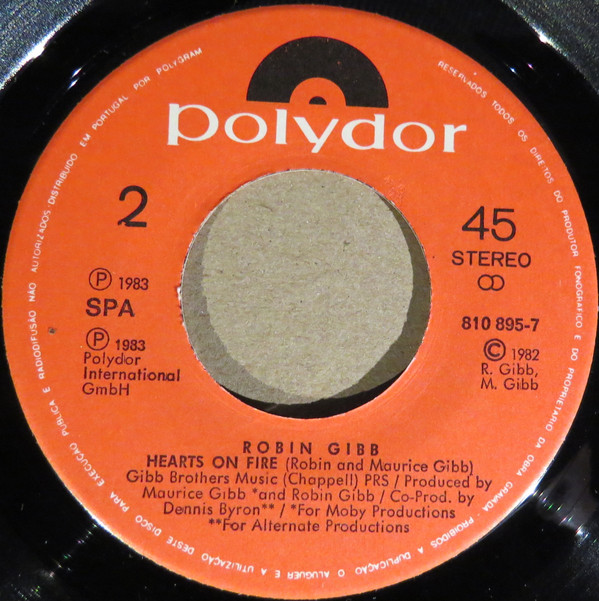 Robin Gibb - Juliet | Polydor (810 895-7) - 3
