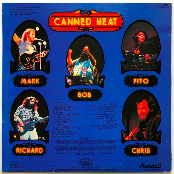 Canned Heat - Human Condition | Chrysalis (L 37166) - 2