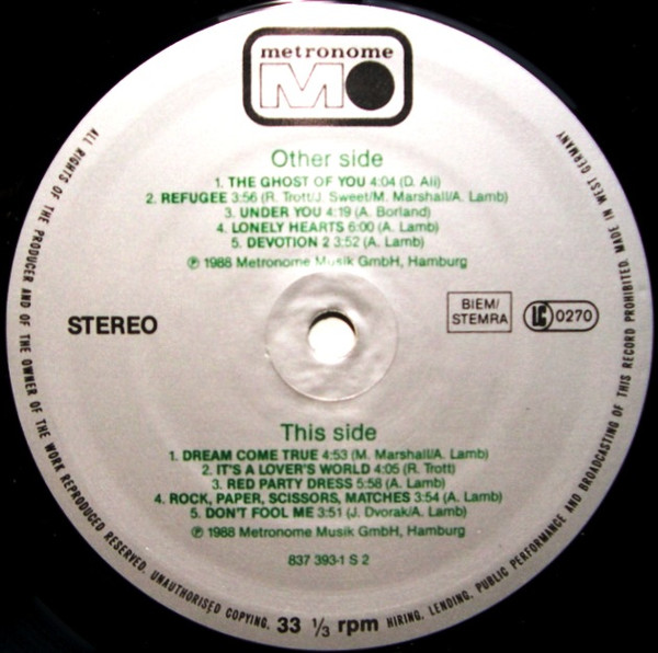 Annabel Lamb - Justice | Metronome (837 393-1) - 4