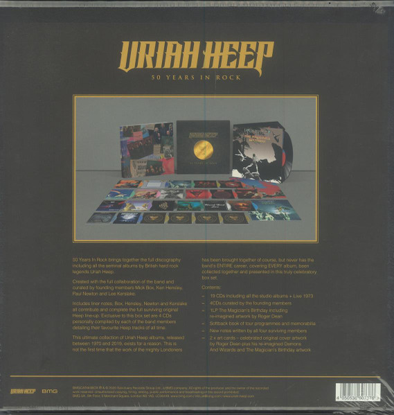 Uriah Heep - 50 Years In Rock | BMG (BMGCAT463BOX) - 2 Uriah Heep - 50 Years In Rock | BMG (BMGCAT463BOX) - 2