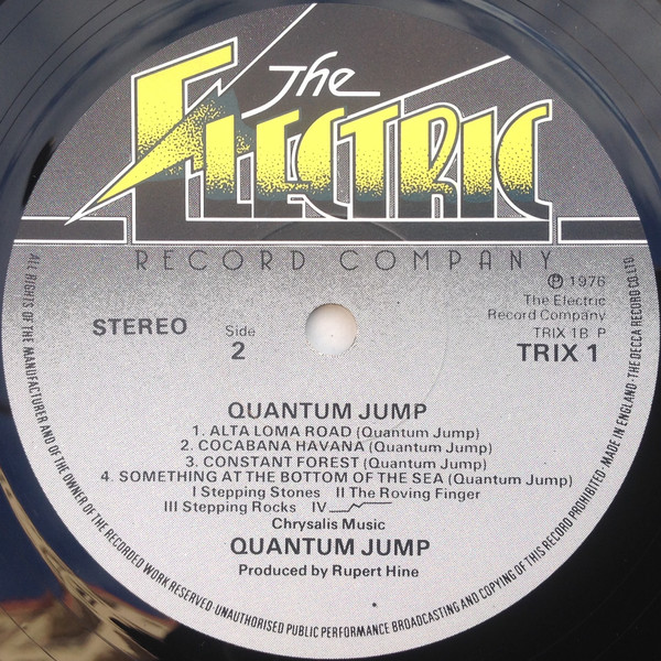 Quantum Jump - Quantum Jump | The Electric Record Company (TRIX 1) - 4 Quantum Jump - Quantum Jump | The Electric Record Company (TRIX 1) - 4