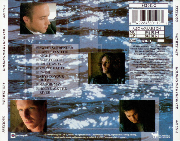 Wet Wet Wet - Holding Back The River | The Precious Organisation (842 011-2) - 2