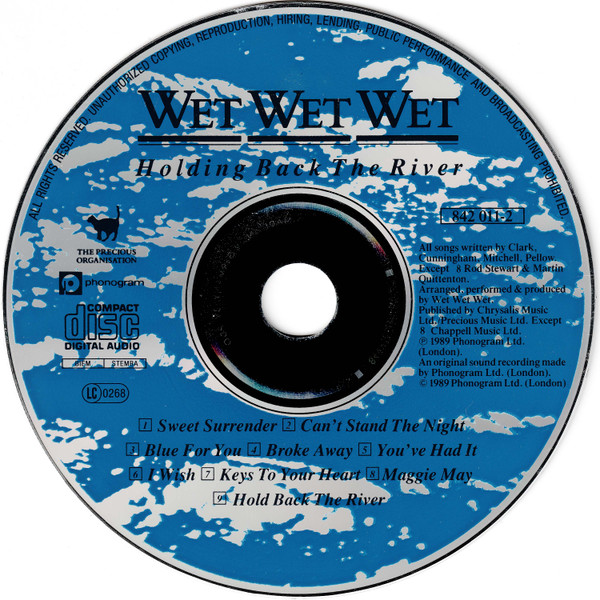 Wet Wet Wet - Holding Back The River | The Precious Organisation (842 011-2) - 3