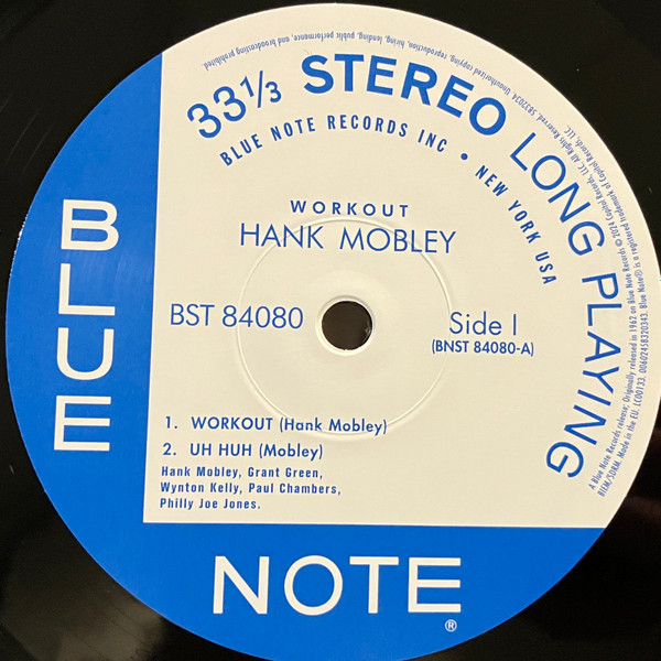 Hank Mobley - Workout | Blue Note (5832034) - 3