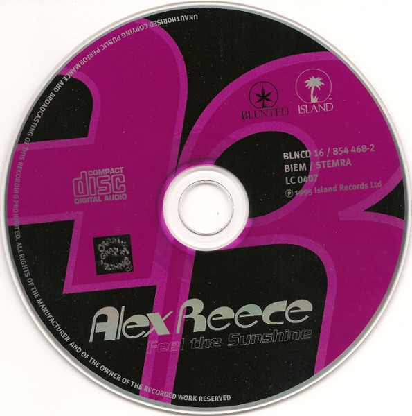Alex Reece - Feel The Sunshine | Blunted (BLNCD 16) - 3