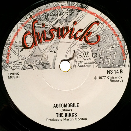 The Rings - I Wanna Be Free | Chiswick Records (NS 14) - 4