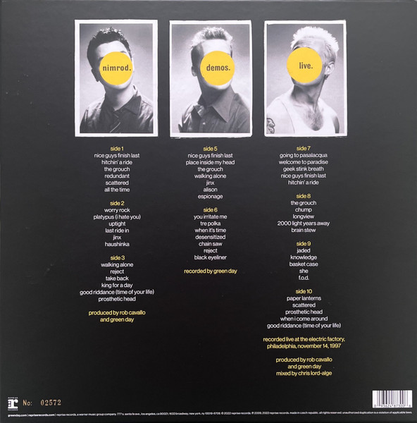 Green Day - Nimrod. XXV | Reprise Records (093624873006) - 2 Green Day - Nimrod. XXV | Reprise Records (093624873006) - 2
