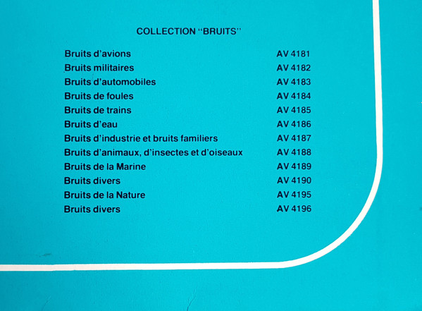 No Artist - Bruits De trains - Sound Effects | Auvidis (AV 4185) - 2 No Artist - Bruits De trains - Sound Effects | Auvidis (AV 4185) - 2
