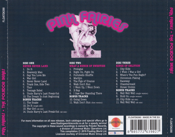 The Pink Fairies - The Polydor Years | Retroworld (FLOATD6390) - 3