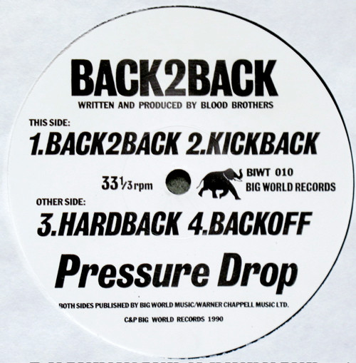 Pressure Drop - Back 2 Back | Big World Records (BIWT 010) - 2 Pressure Drop - Back 2 Back | Big World Records (BIWT 010) - 2