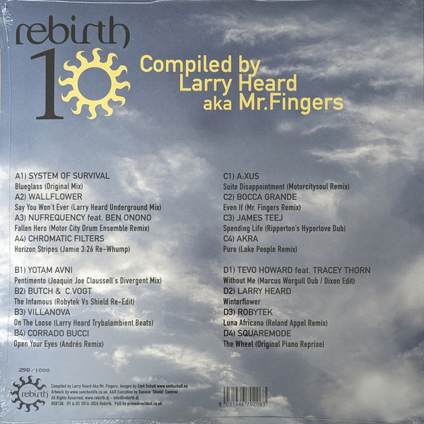 Larry Heard aka Mr. Fingers - Rebirth 10 | Rebirth (REB130) - 2 Larry Heard aka Mr. Fingers - Rebirth 10 | Rebirth (REB130) - 2