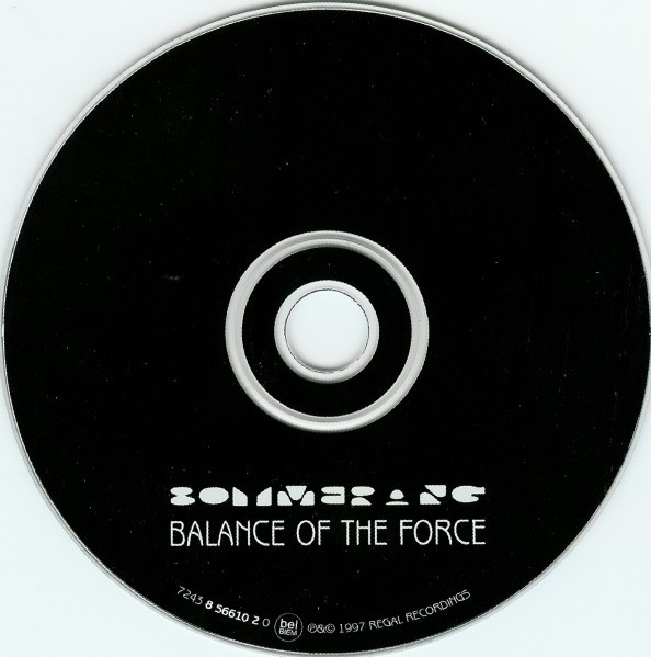 Boymerang - Balance Of The Force | Regal (REG13CD) - 3