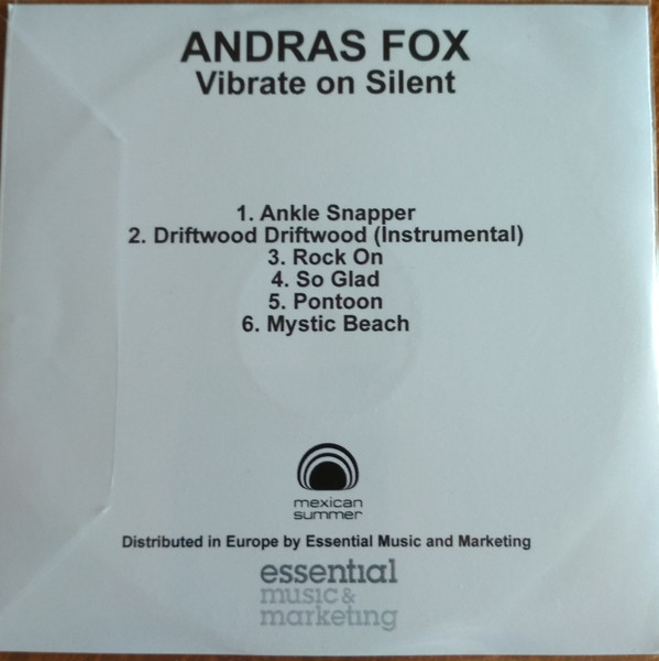 Andras Fox - Vibrate On Silent | Mexican Summer (none) - 2