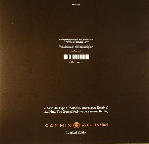 Commix - Re:Call To Mind | Metalheadz (METH013T) - 2