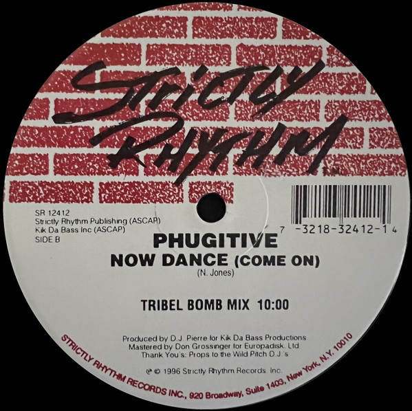 Phugitive - Now Dance (Come On) | Strictly Rhythm (SR 12412) - 2 Phugitive - Now Dance (Come On) | Strictly Rhythm (SR 12412) - 2