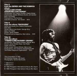 Eric Clapton - Time Pieces - The Best Of Eric Clapton | Polydor (800 014-2 YH) - 4