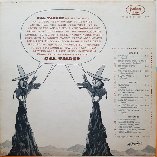 Cal Tjader - Latin Kick | Fantasy (3250) - 2 Cal Tjader - Latin Kick | Fantasy (3250) - 2