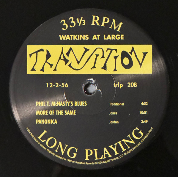 Doug Watkins - Watkins At Large | Transition (602448321794) - 4