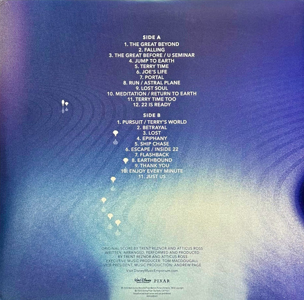 Trent Reznor And Atticus Ross - Soul [Vinyl] | Walt Disney Records (D003680601) - 4