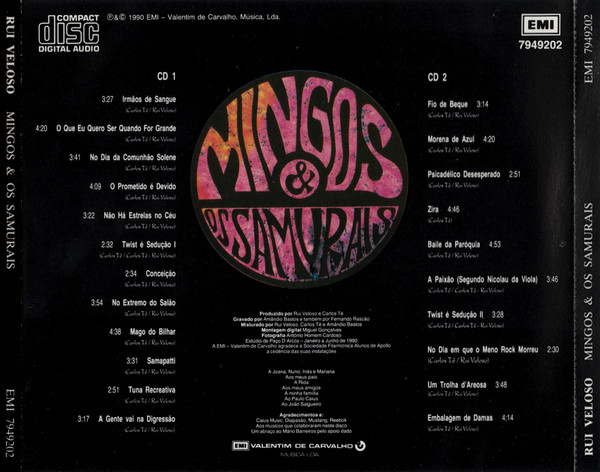 Rui Veloso - Mingos & Os Samurais | EMI (7949202) - 2 Rui Veloso - Mingos & Os Samurais | EMI (7949202) - 2