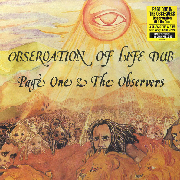 Page One & The Observers - Observation Of Life Dub | Burning Sounds (BSRLP995)