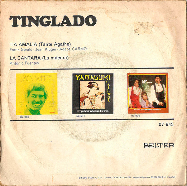 Tinglado - Tia Amalia / La Cantara | Belter (07-943) - 2