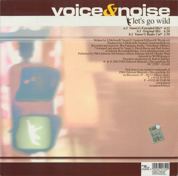 Voice & Noise - Let's Go Wild | No Colors (NC 22567-0134/0) - 2
